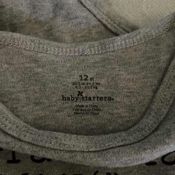 6/10$ Baby starters, 12 months onesie Bodysuit “grandma” - Picture 2 of 2